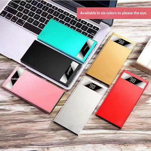 Stay Charged Anywhere with the Ultra-thin Portable Charger Power Bank