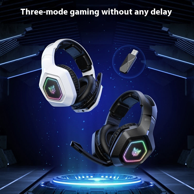 Elevate Your Gaming Experience with the Wireless RGB Gaming Bluetooth Headset