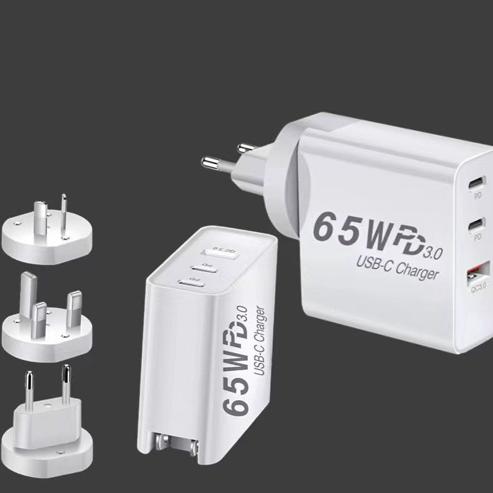 65W GaN Fast Charging Adapter US Plug