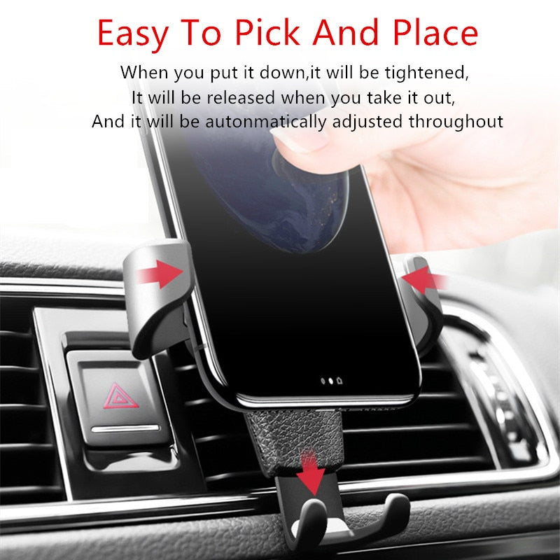 Universal Gravity Air Vent Car Phone Holder