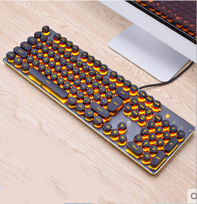 K100 Wired Mechanical Feel Keyboard