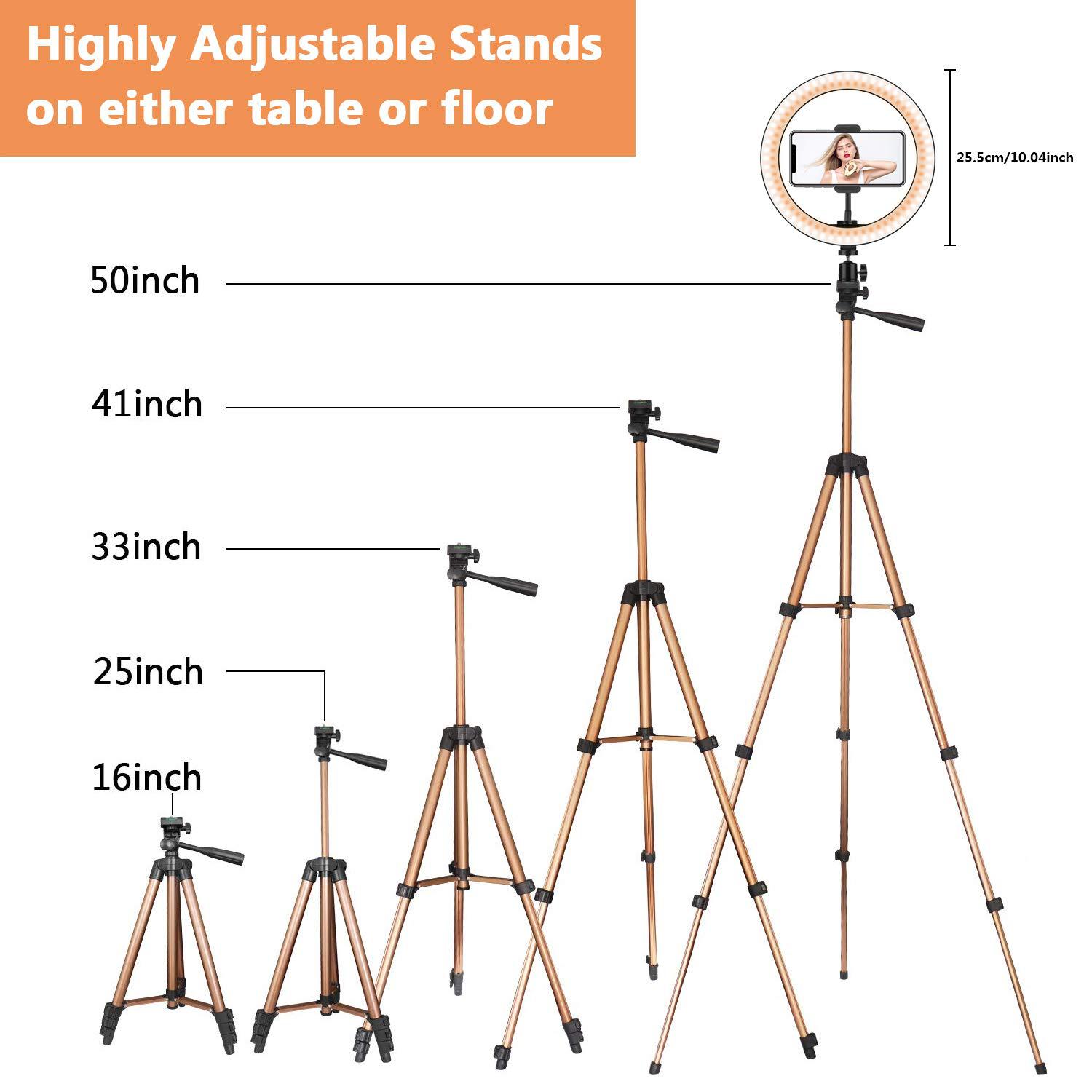 Desktop Ring Light Tripod Fill Light
