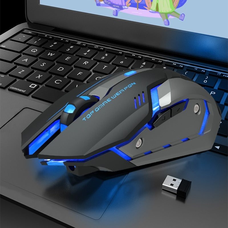 Wireless Charging Silent Luminous Mechanical Mouse