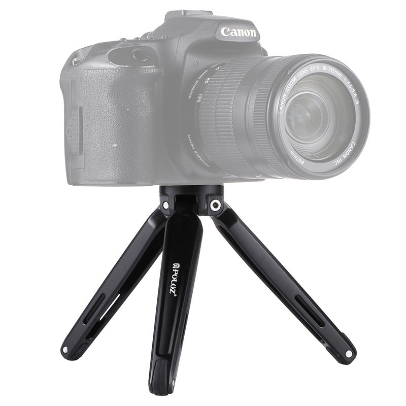 Apple Compatible Metal Mini Desktop Tripod Mobile Phone Stand
