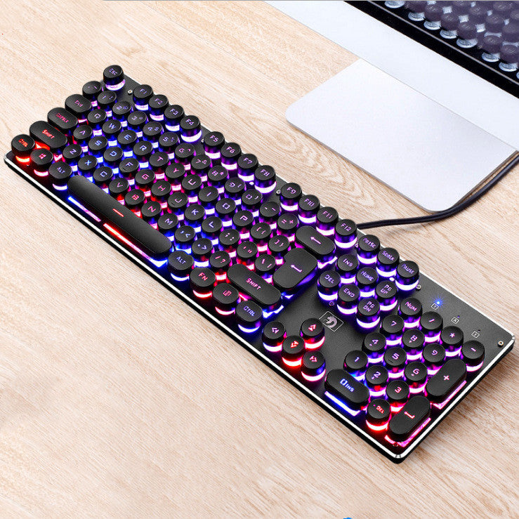 K100 Wired Mechanical Feel Keyboard