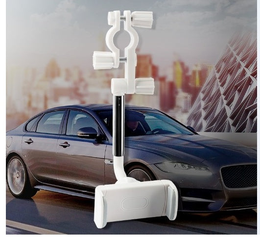 Rearview Mirror Car Phone Holder Snap-On Navigator Mount