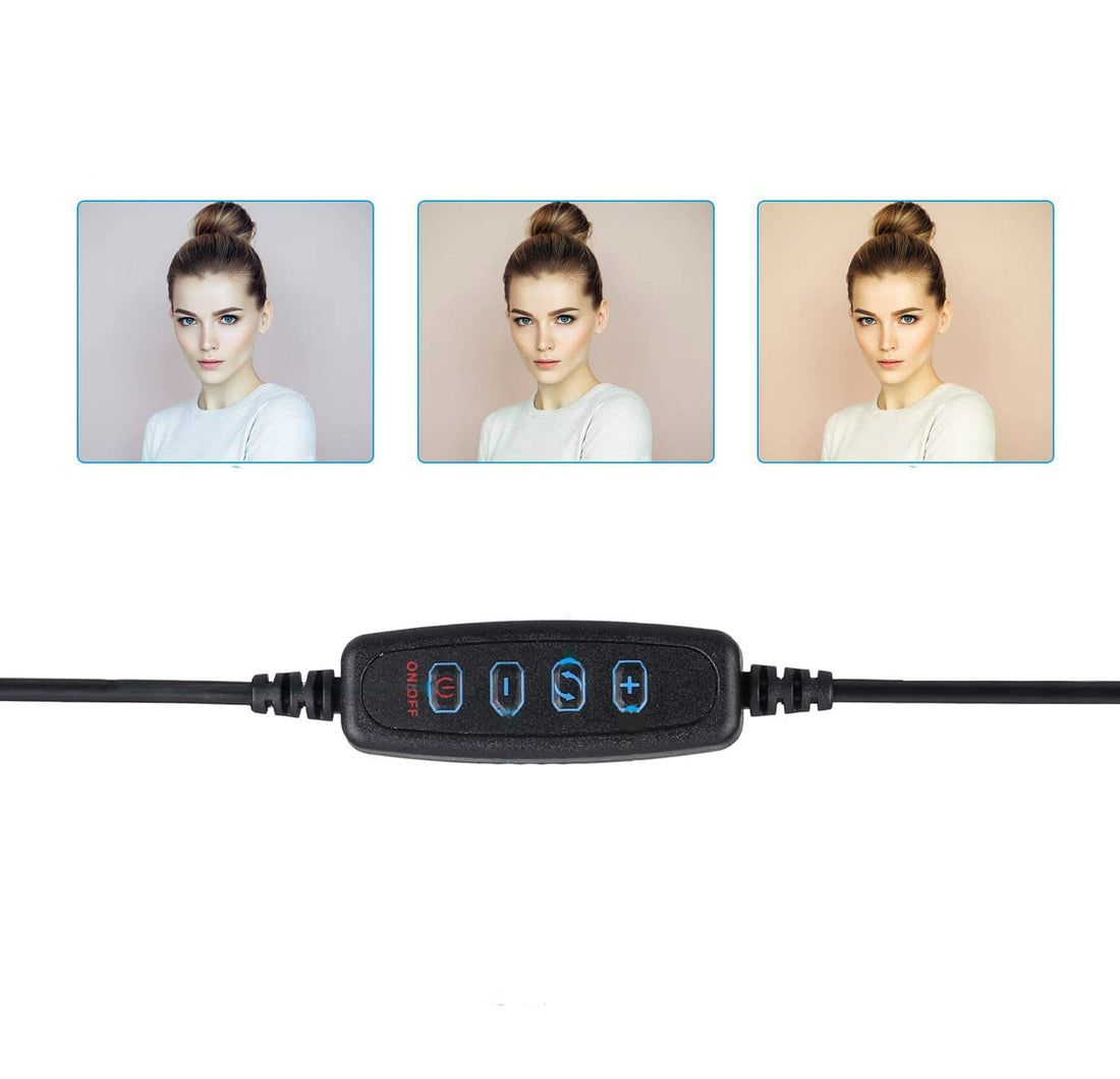 10 Inch LED Ring Light With Tripod Stand