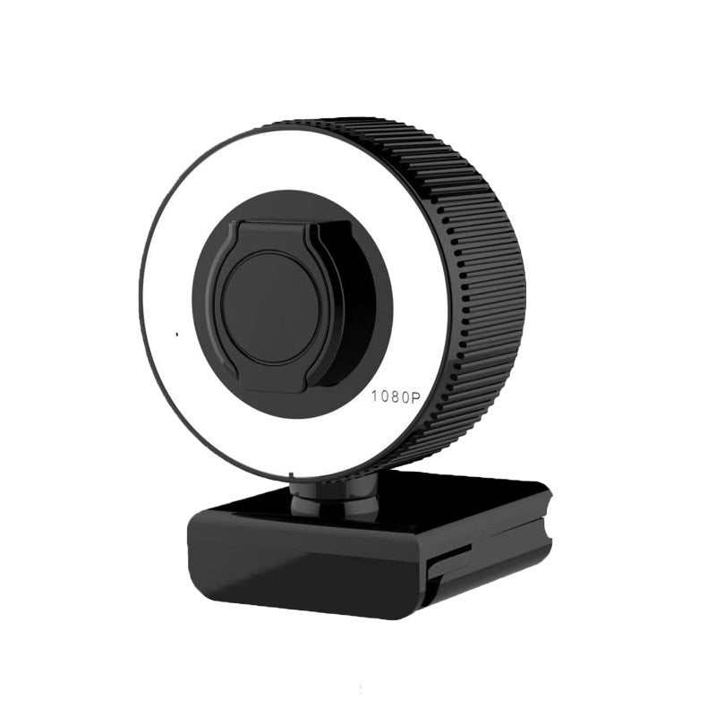 1080P 2K Autofocus Streaming Webcam With Microphone Cover
