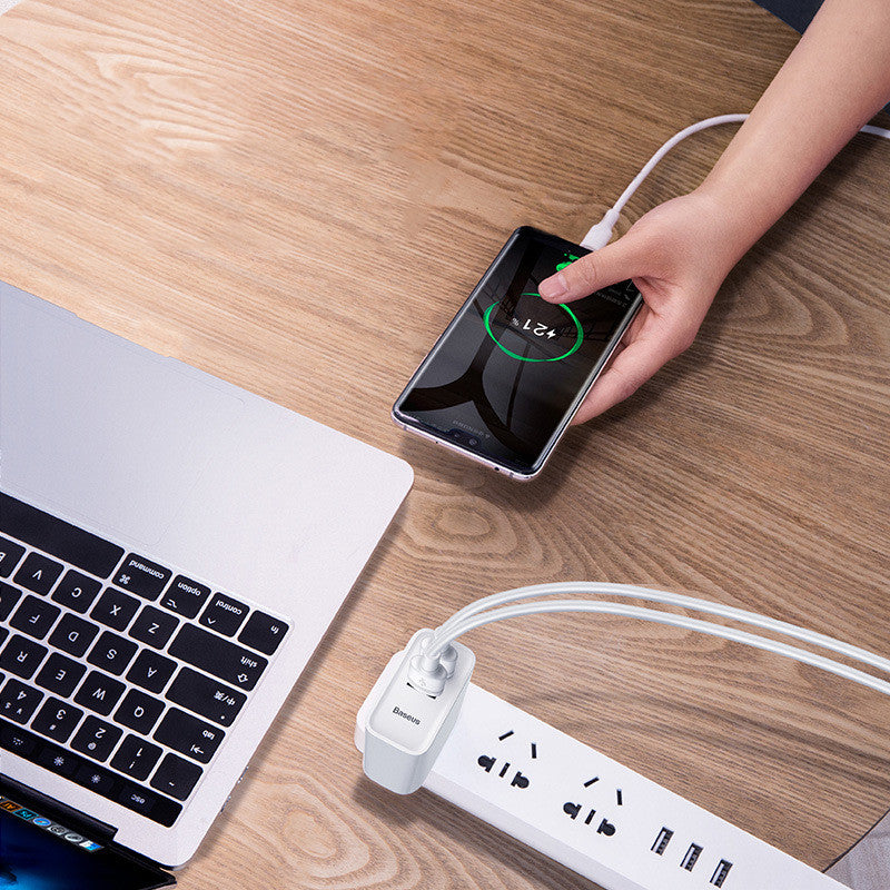 PD Fast Charging USB Power Adapter For Phone And Tablet