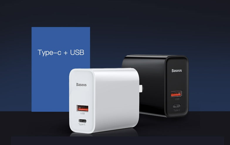 PD Fast Charging USB Power Adapter For Phone And Tablet