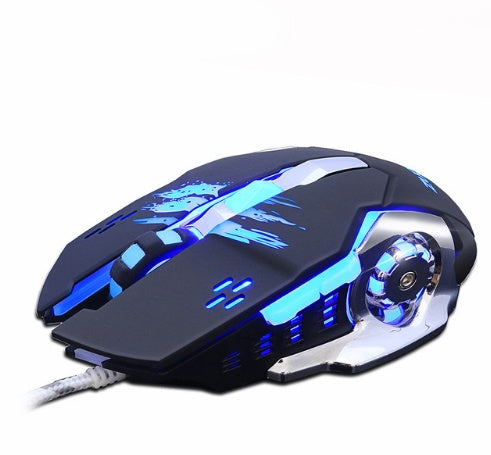 Silent Wired Gaming Mouse For Computer And Laptop
