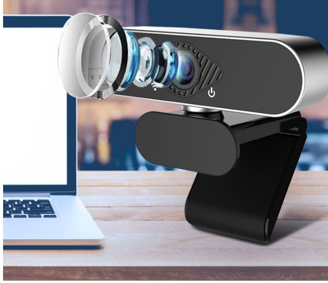 Webcam With Built-In Microphone