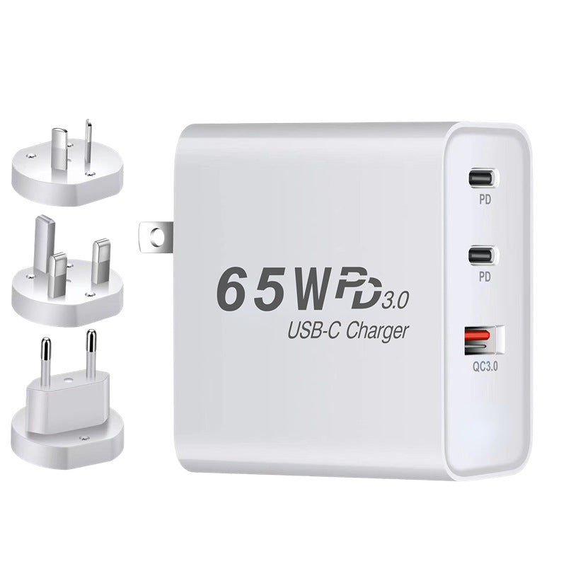 65W GaN Fast Charging Adapter US Plug