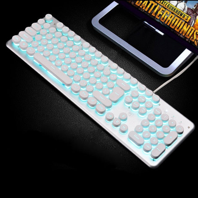 K100 Wired Mechanical Feel Keyboard