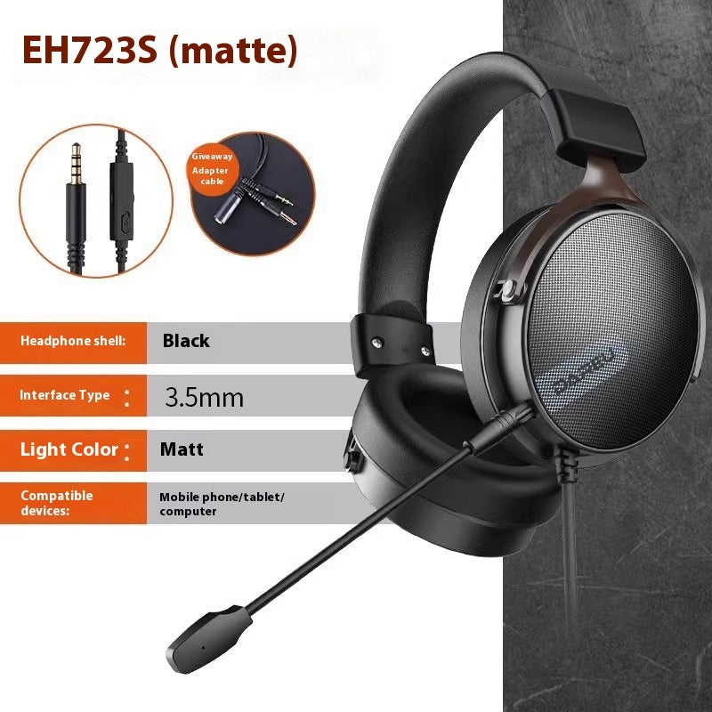 Gaming Noise Cancelling Wired Headphones ESports