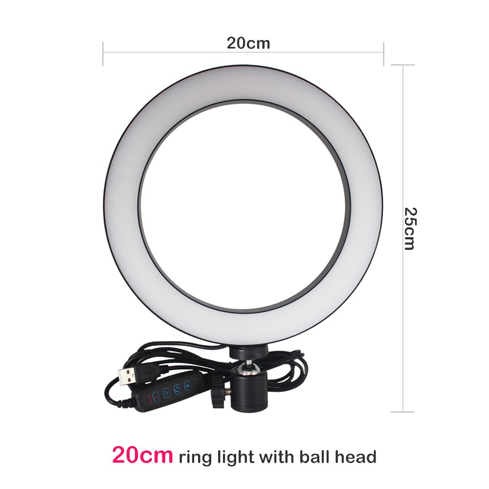 Tripod Ring Light Live Beauty Fill Light Set