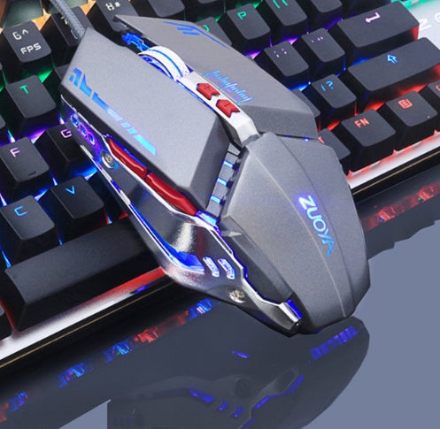 Silent Wired Gaming Mouse For Computer And Laptop
