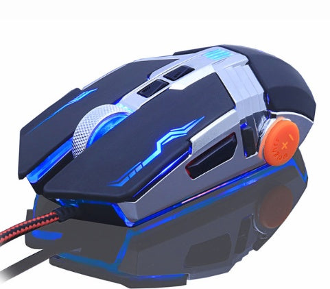 Silent Wired Gaming Mouse For Computer And Laptop