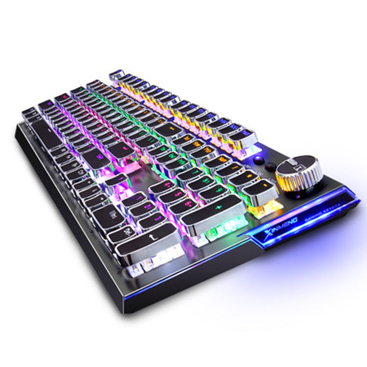 104-Key Mechanical Gaming Keyboard LED Backlit Wired Anti-Ghosting