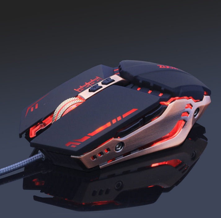 Silent Wired Gaming Mouse For Computer And Laptop