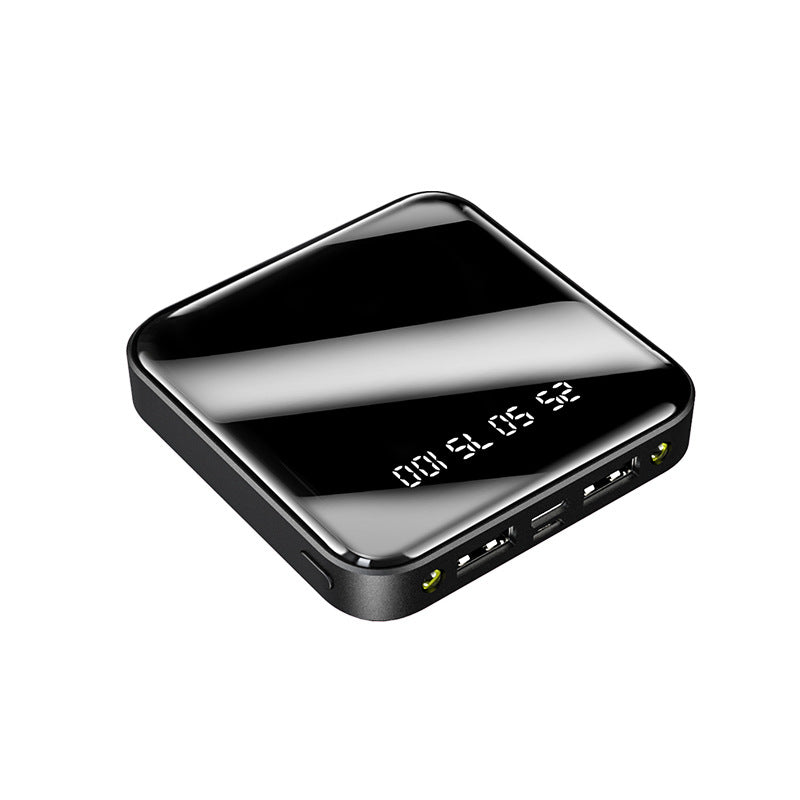 Mini 20000mAh Power Bank With Mirror Digital Display