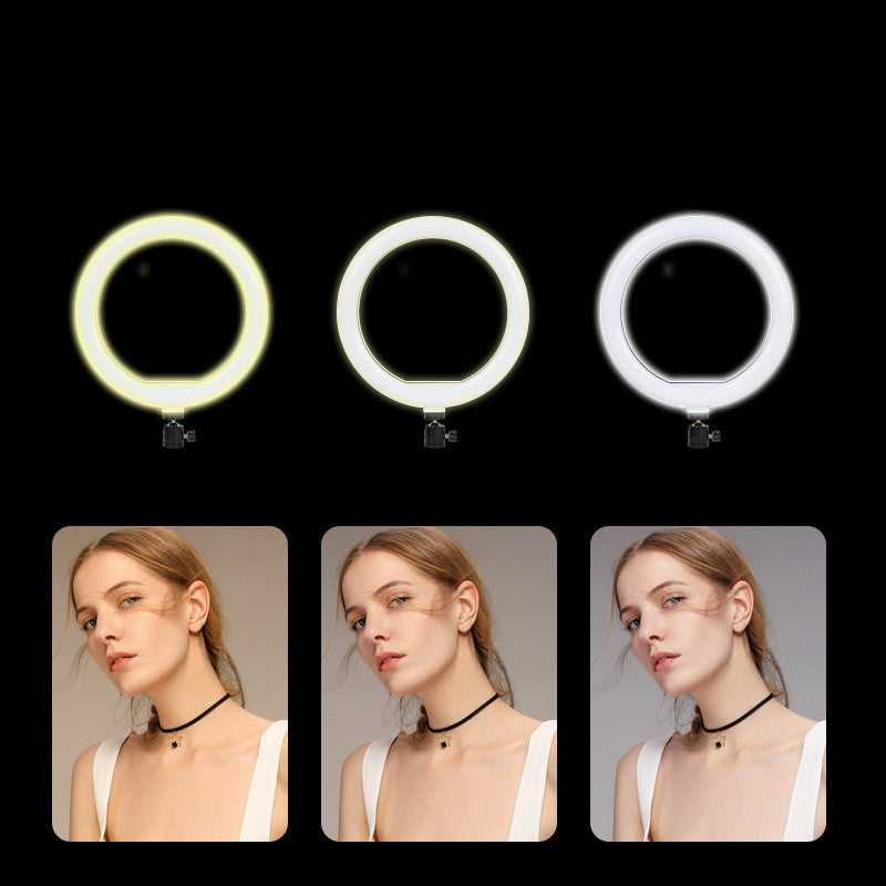 LED Ring Light Tripod With Phone Fill Light