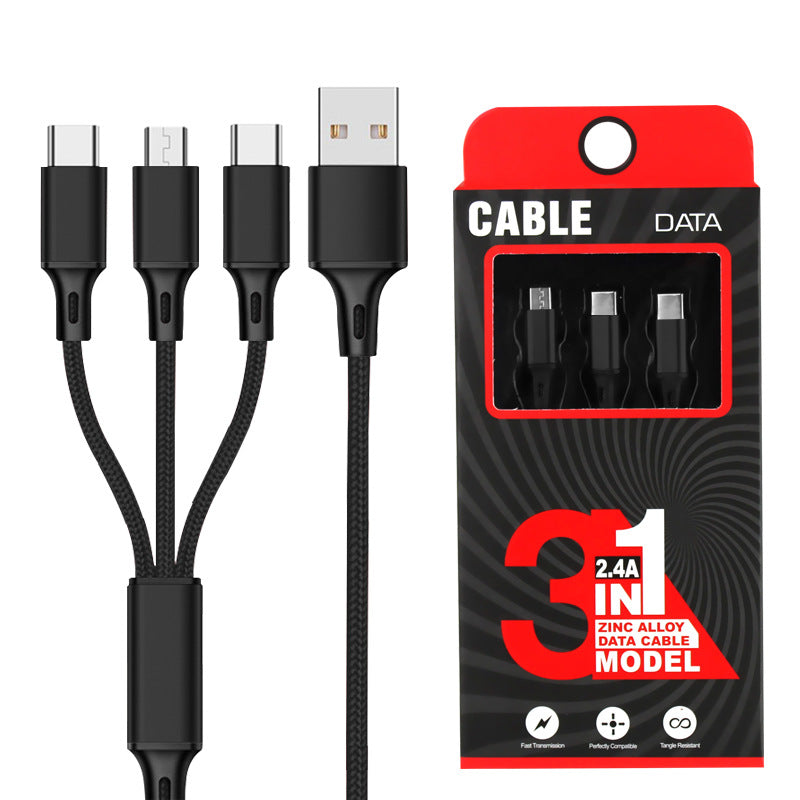 3-in-1 Charging Data Cable