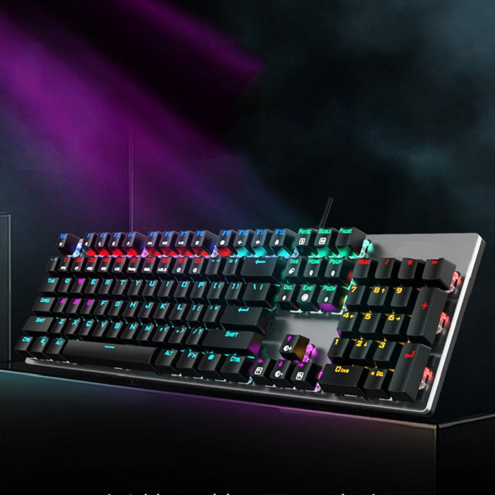 GK410 Wired Mechanical Keyboard Green Axis Desktop