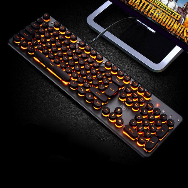 K100 Wired Mechanical Feel Keyboard