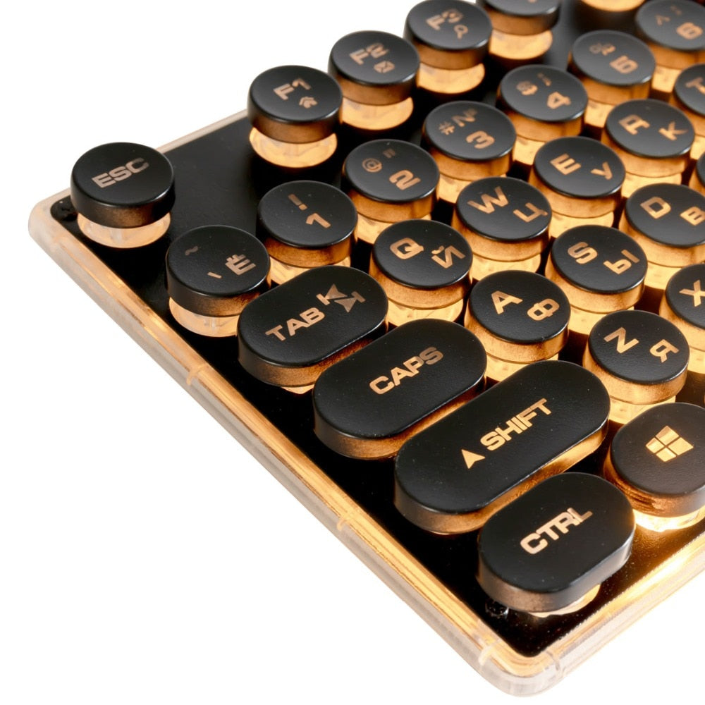 K100 Wired Mechanical Feel Keyboard