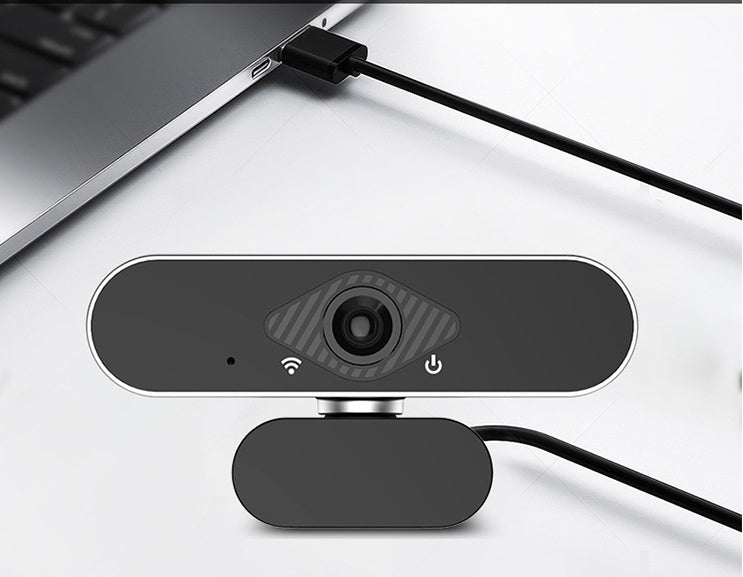 Webcam With Built-In Microphone