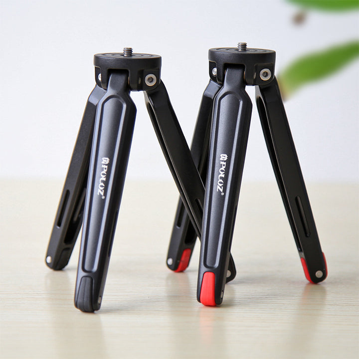 Apple Compatible Metal Mini Desktop Tripod Mobile Phone Stand