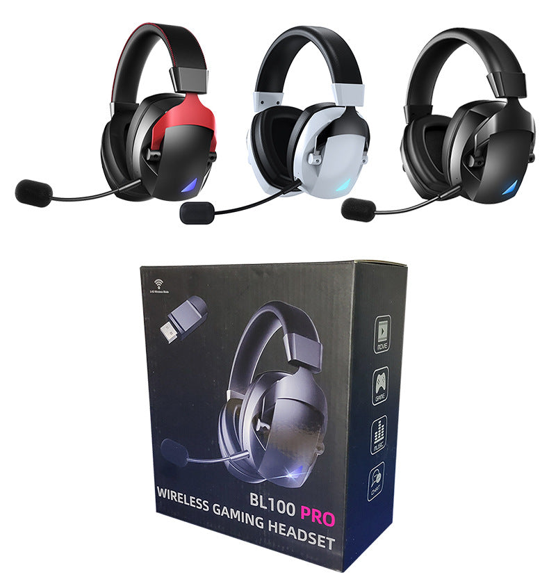 2.4G Dual-Mode Wireless Gaming Headset With Microphone For PS5 & PC