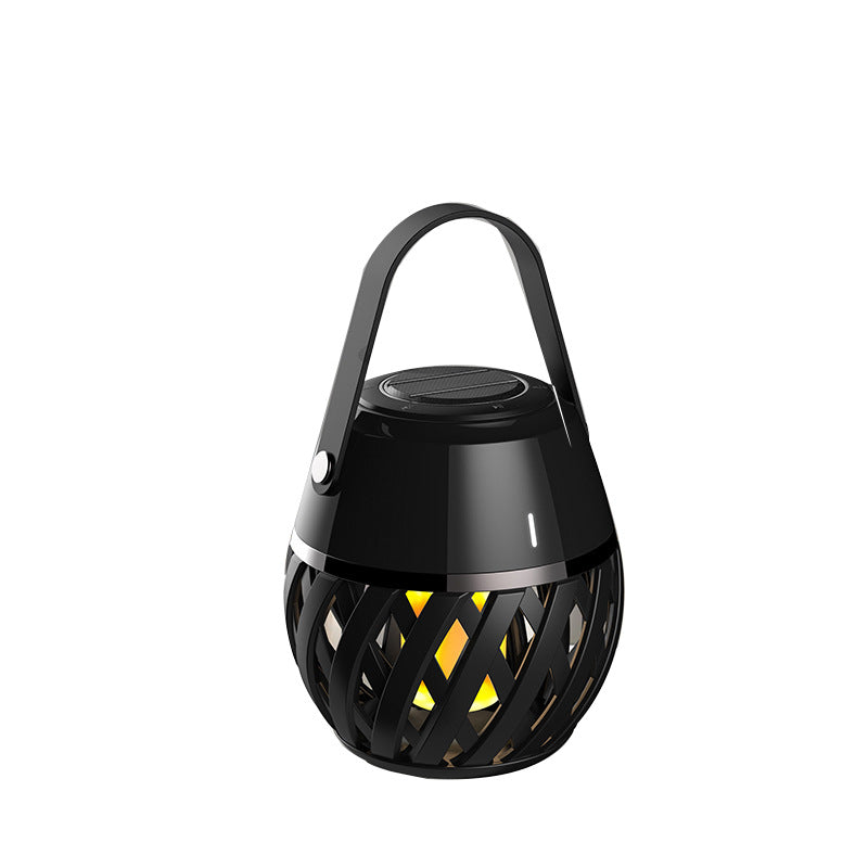 Flame Light Waterproof Portable Bluetooth Speaker Torch Style