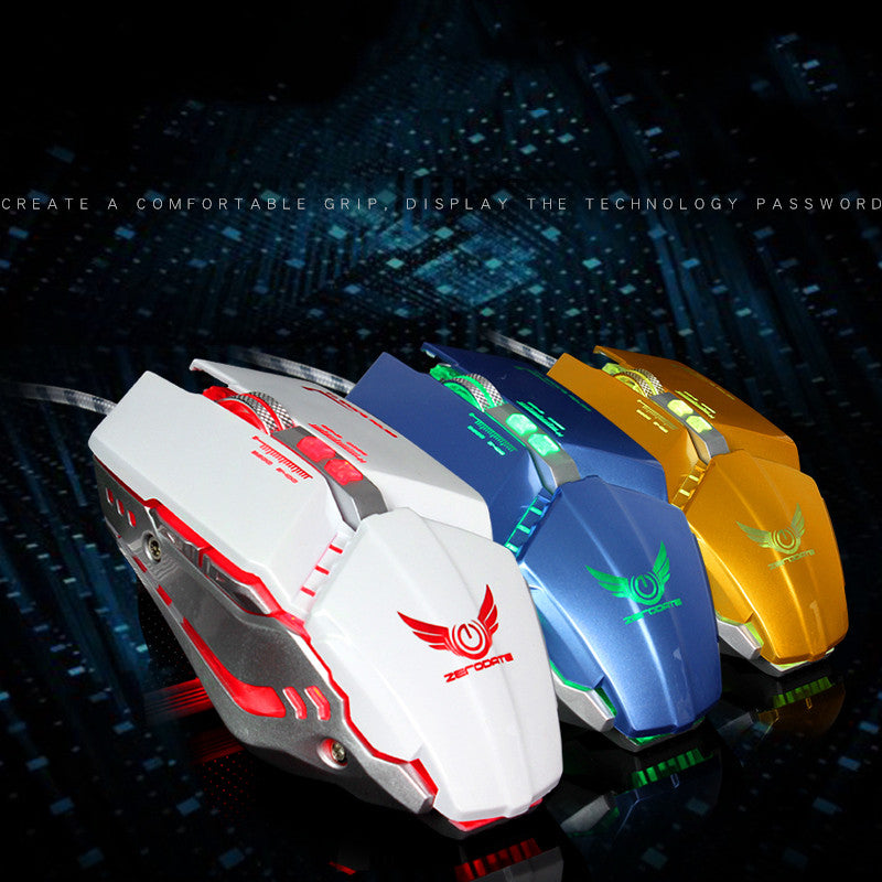 Mechanical Electric Wired Gaming Mouse For Computer Laptop Use