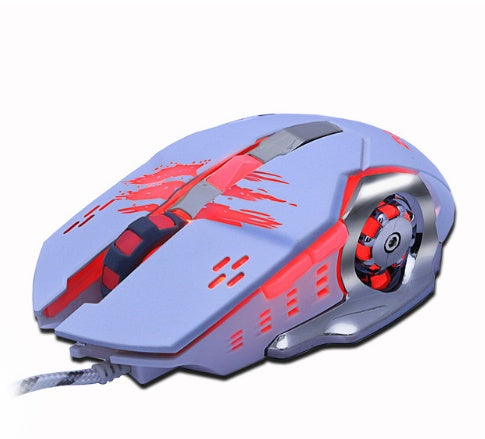 Silent Wired Gaming Mouse For Computer And Laptop
