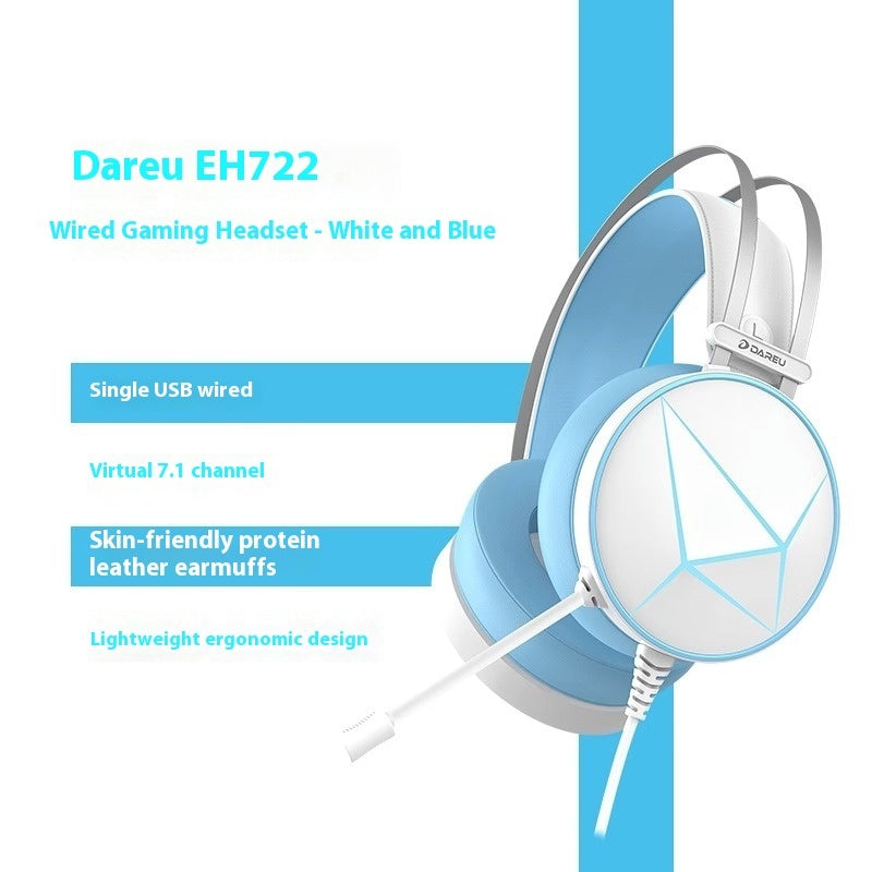Gaming Noise Cancelling Wired Headphones ESports