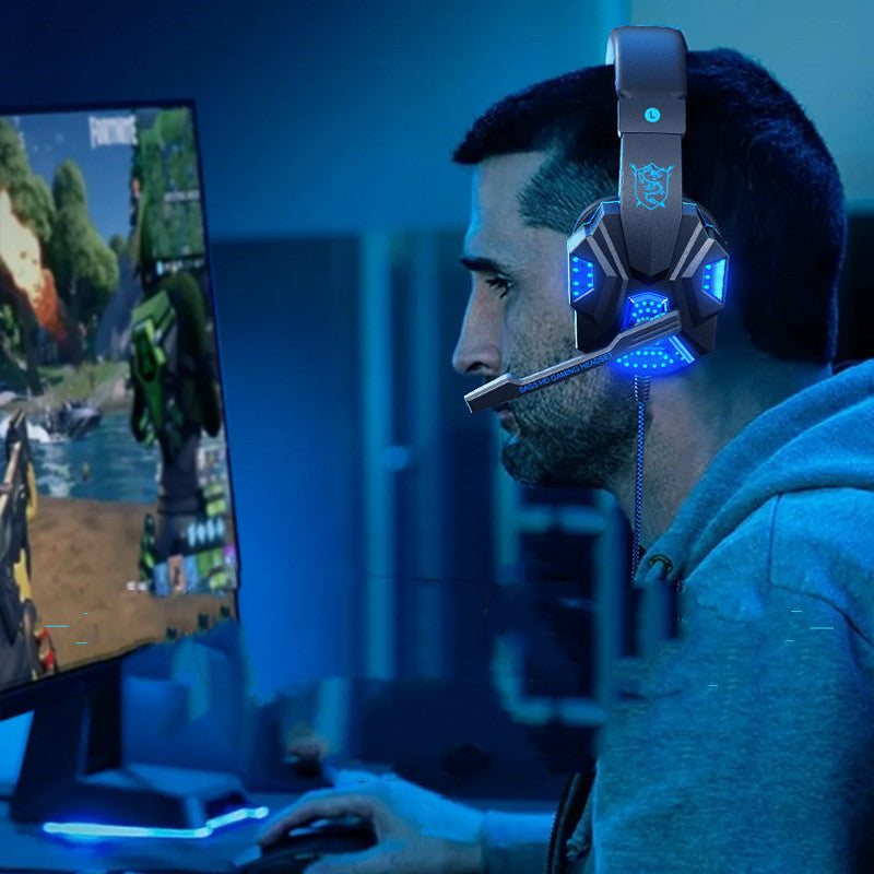 7.1 Surround Gaming Wired Headset With LED Lighting