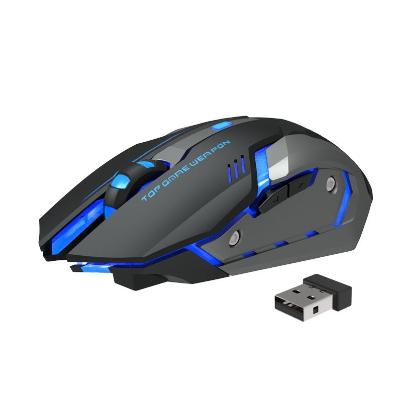 Wireless Charging Silent Luminous Mechanical Mouse