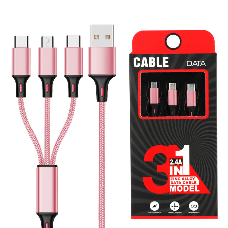 3-in-1 Charging Data Cable