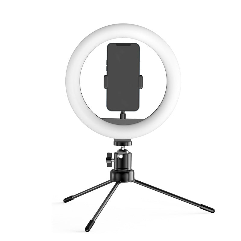 Apple Compatible 10-Inch Beauty Lamp Mobile Tripod Stand