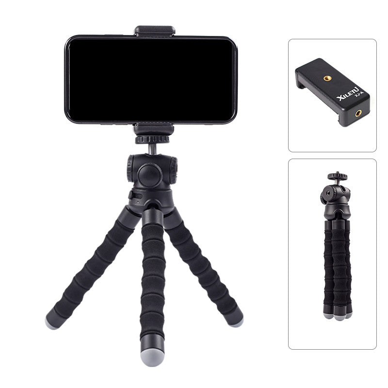 Apple Compatible Octopus Tripod Mobile Phone Camera Stand Ball Head