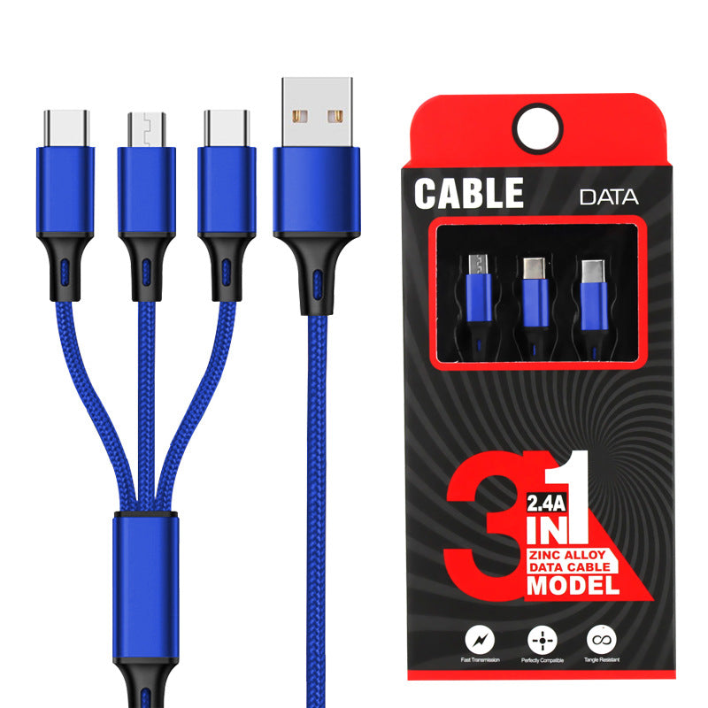 3-in-1 Charging Data Cable