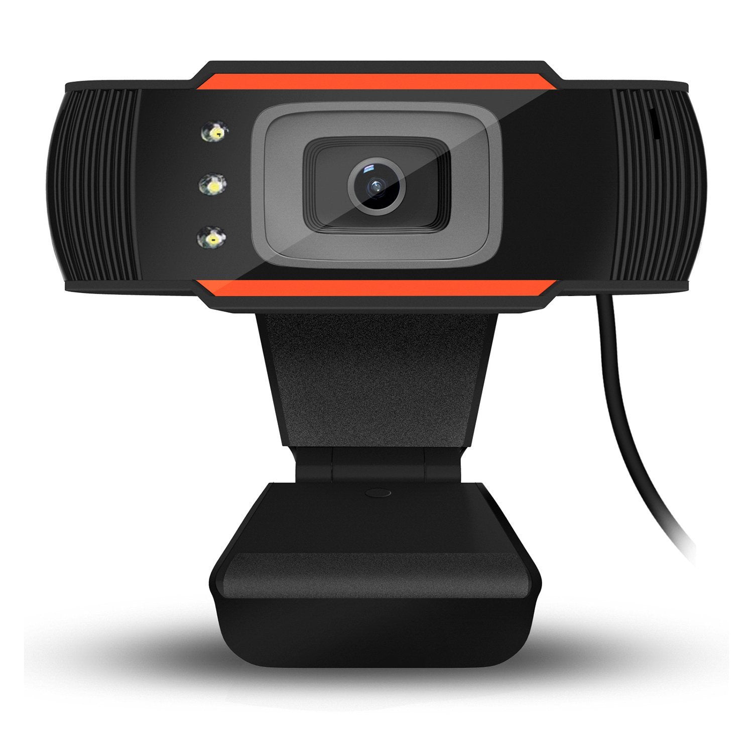 USB LED Fill Light HD Webcam Adjustable Brightness