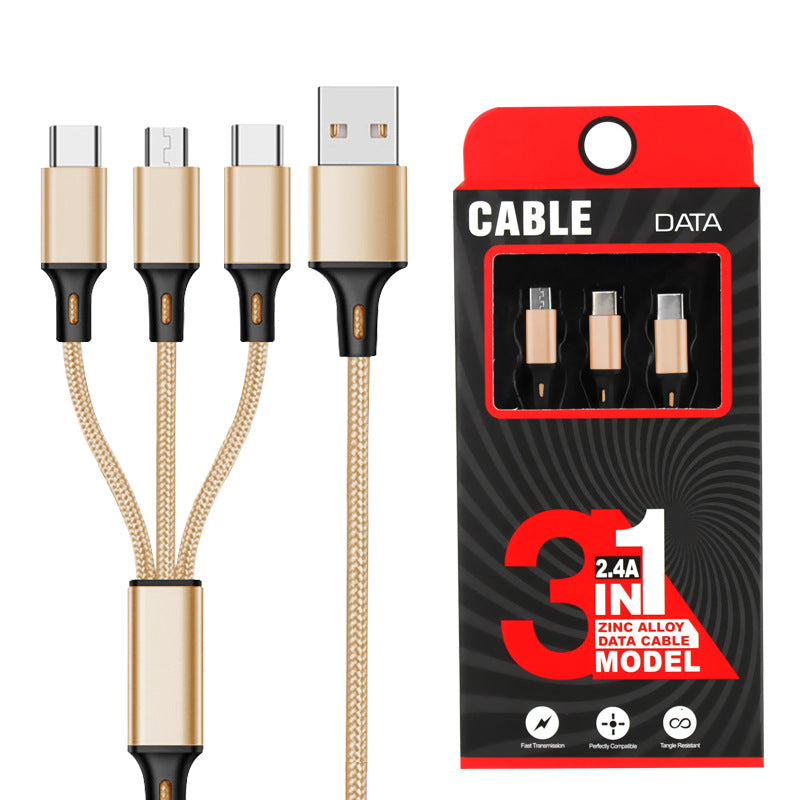 3-in-1 Charging Data Cable