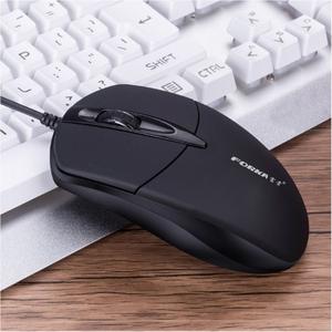 USB Wired Silent Click LED Optical Gaming Mouse