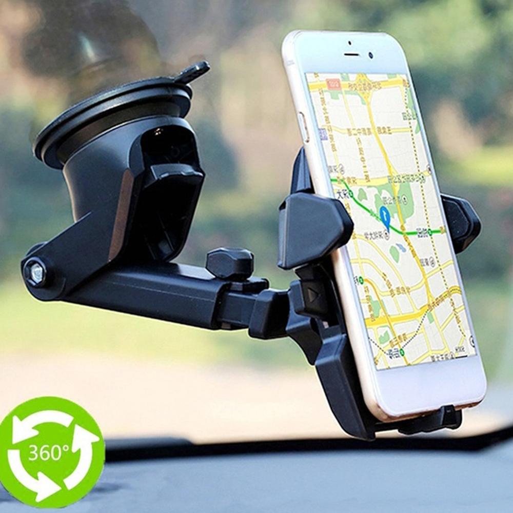 Universal Windshield Car Phone Holder Suction Cup Mount