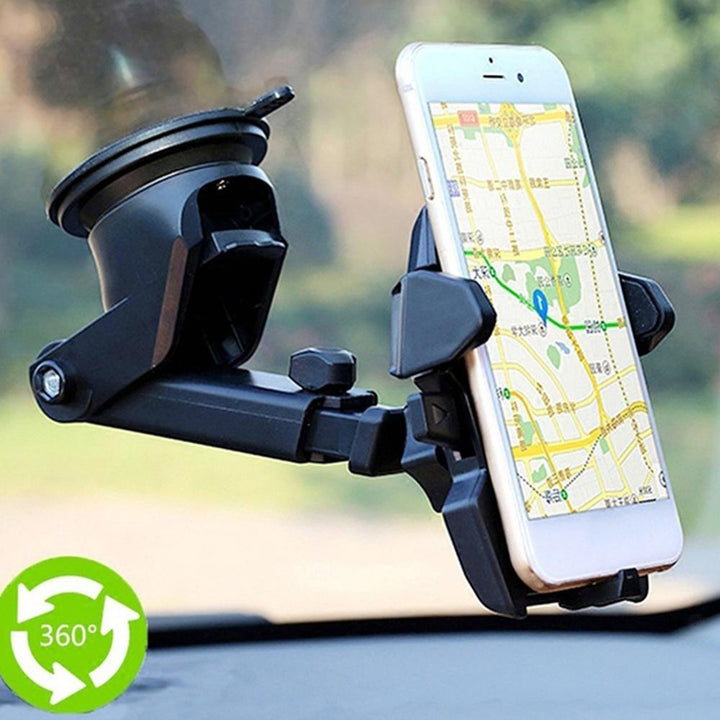 Universal Windshield Car Phone Holder Suction Cup Mount